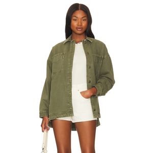 Free People Olive Green Jacket
